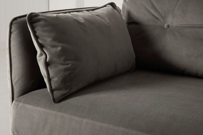 Model 19 3 Seater Sofa with Ottoman, Elephant
