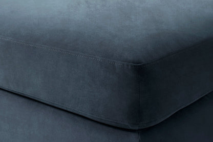 Model 19 Ottoman, Ocean — Detail View