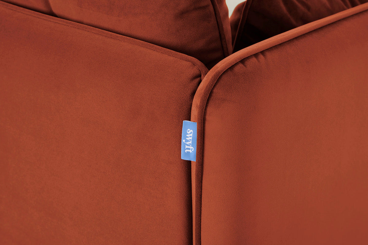 Model 19 Loveseat, Brick - Detail 04