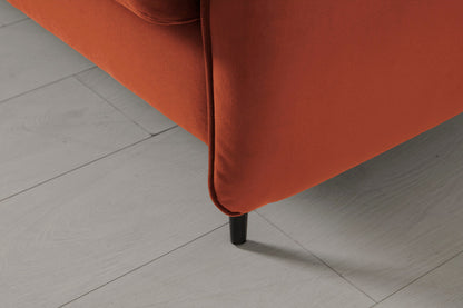 Model 19 Loveseat, Brick - Detail 09