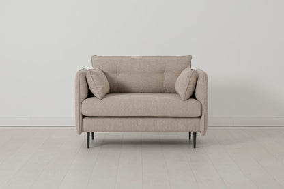 Model 19 Loveseat, Pumice — Model 19 - Loveseat - Pumice 01