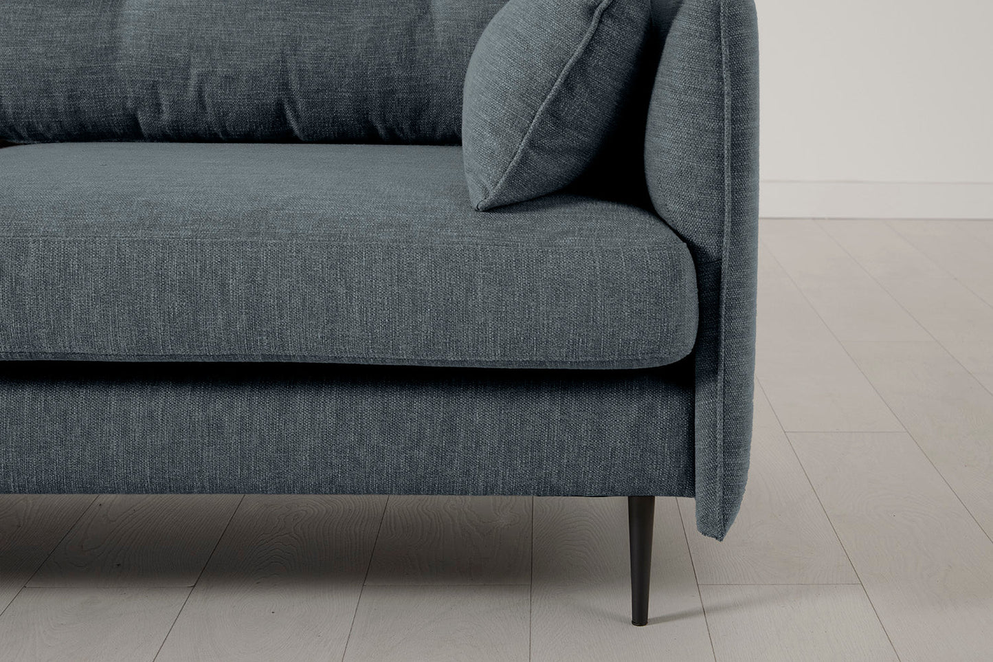 Model 19 3 Seater Sofa with Ottoman, Marine