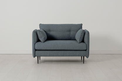Model 19 Loveseat Sofa, Marine — Model 19 - Loveseat - Marine 01