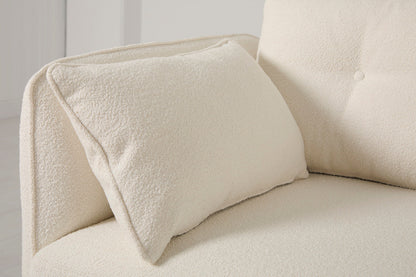 Model 19 Loveseat Sofa, Ivory — Model 19 - Detail - Ivory 06