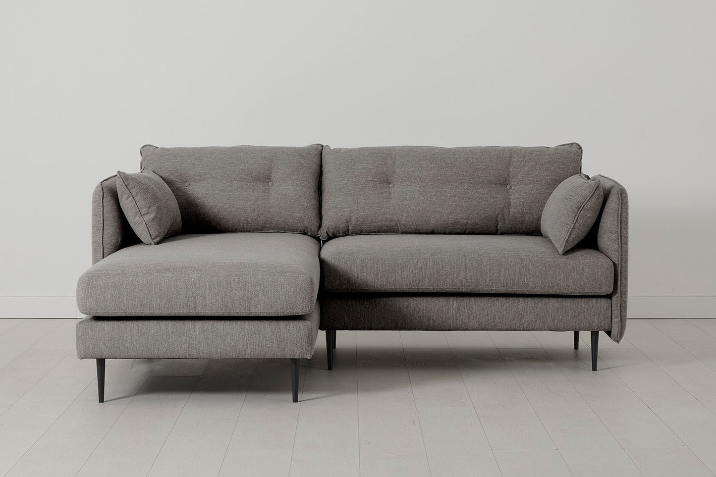 Model 19 3 Seater Left Chaise Sofa, Shadow