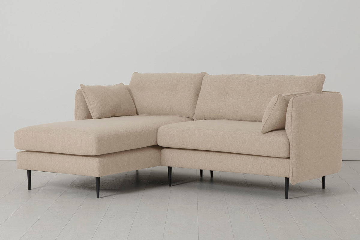 Model 19 3 Seater Left Chaise Sofa, Oatmeal