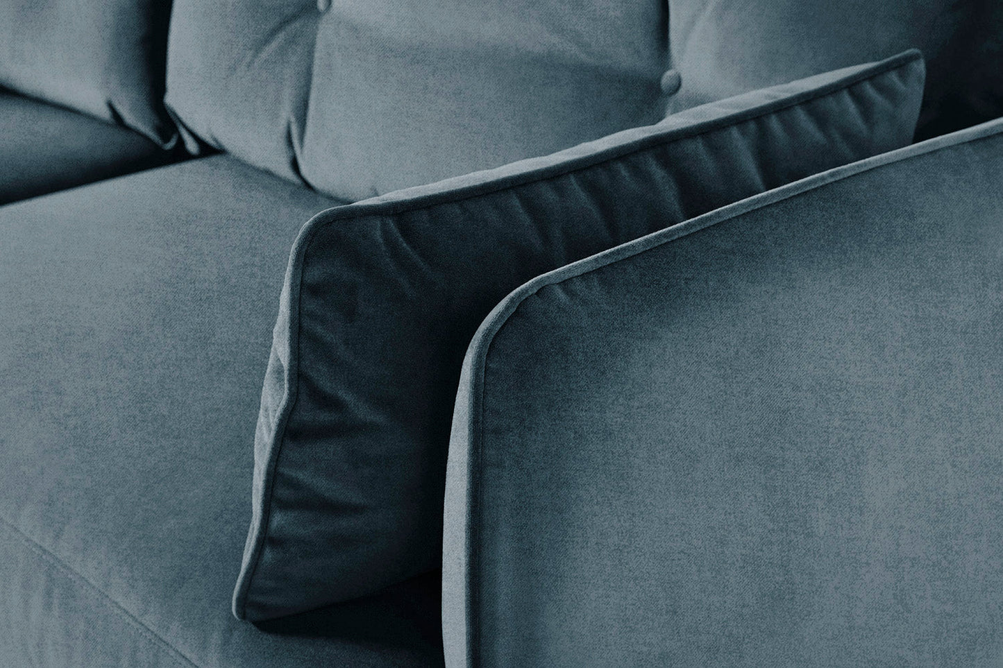 Model 19 2 Seater Sofa with Ottoman, Hydro