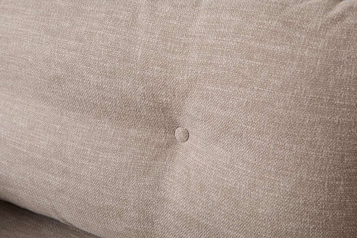 Model 19 2 Seater Sofa with Ottoman - Pumice