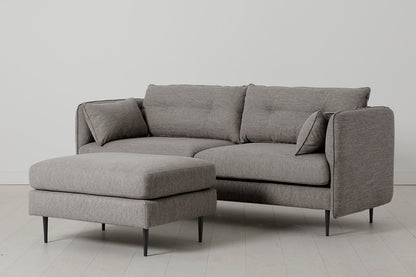 Model 19 3 Seater Sofa with Ottoman, Shadow