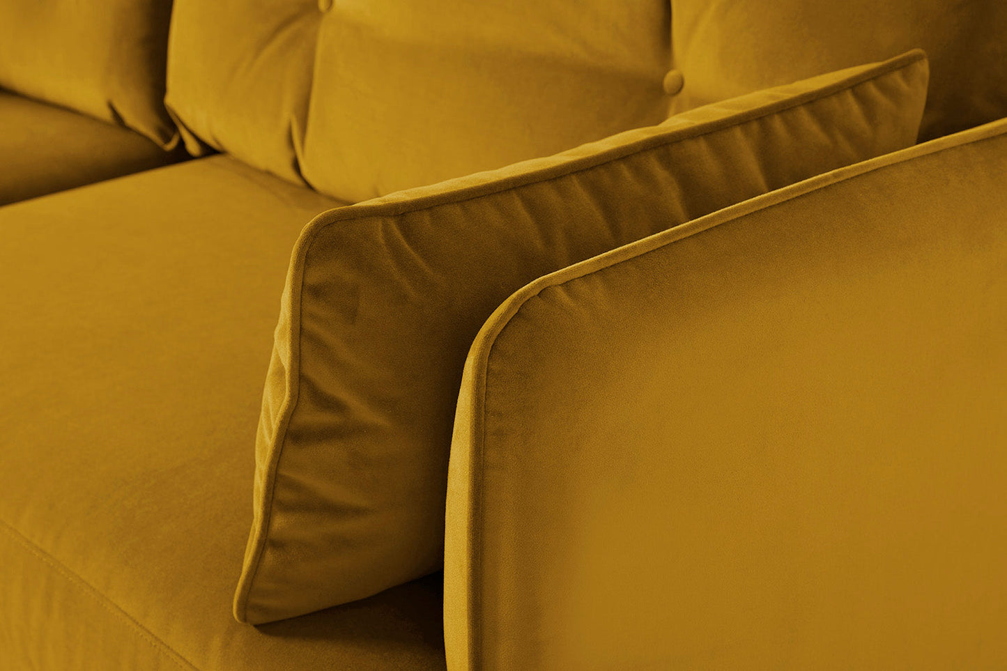 Model 19 2 Seater Sofa, Mustard