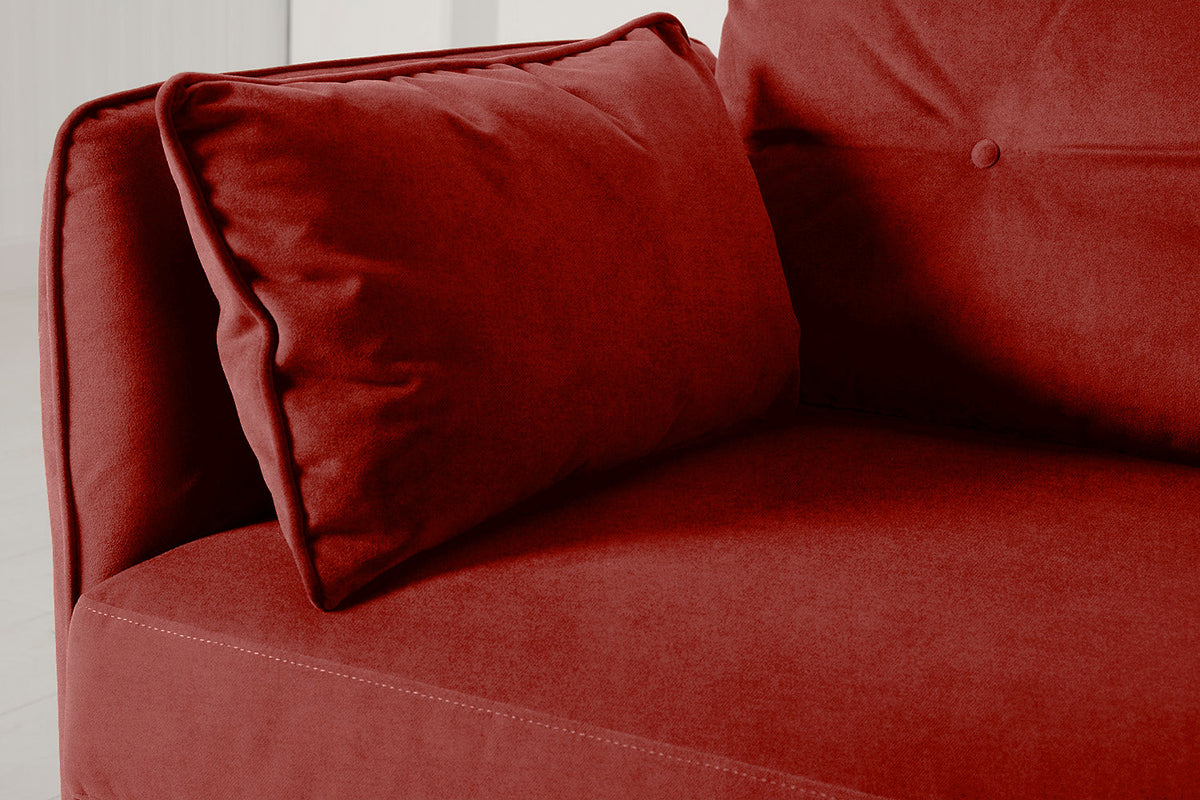 Model 19 2 Seater Sofa with Ottoman, Harissa — Model 19 - Detail - Harissa 06