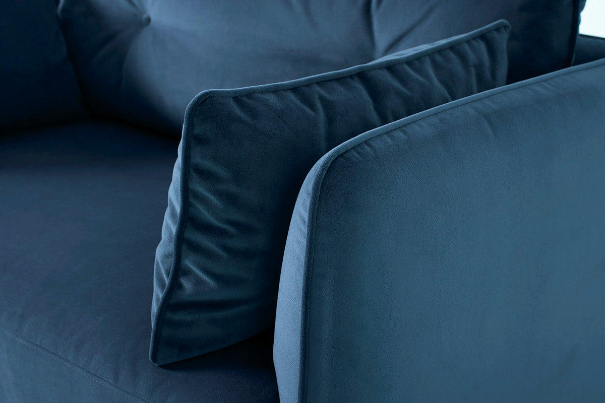 Model 19 Loveseat, Teal — Model 19 - Detail - Teal 11