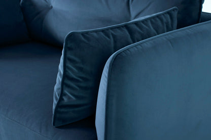 Model 19 Loveseat, Teal — Model 19 - Detail - Teal 11