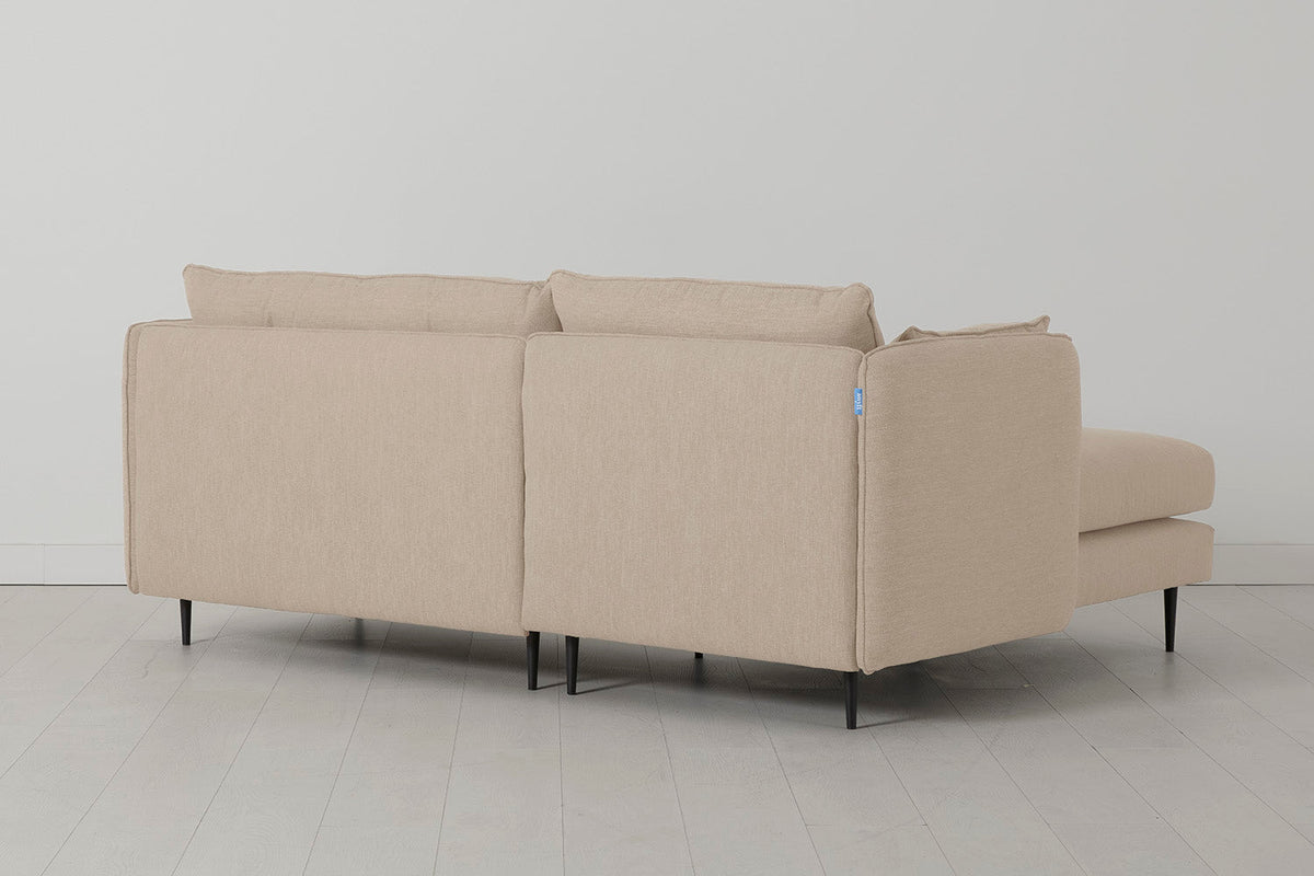 Model 19 3 Seater Left Chaise Sofa, Oatmeal