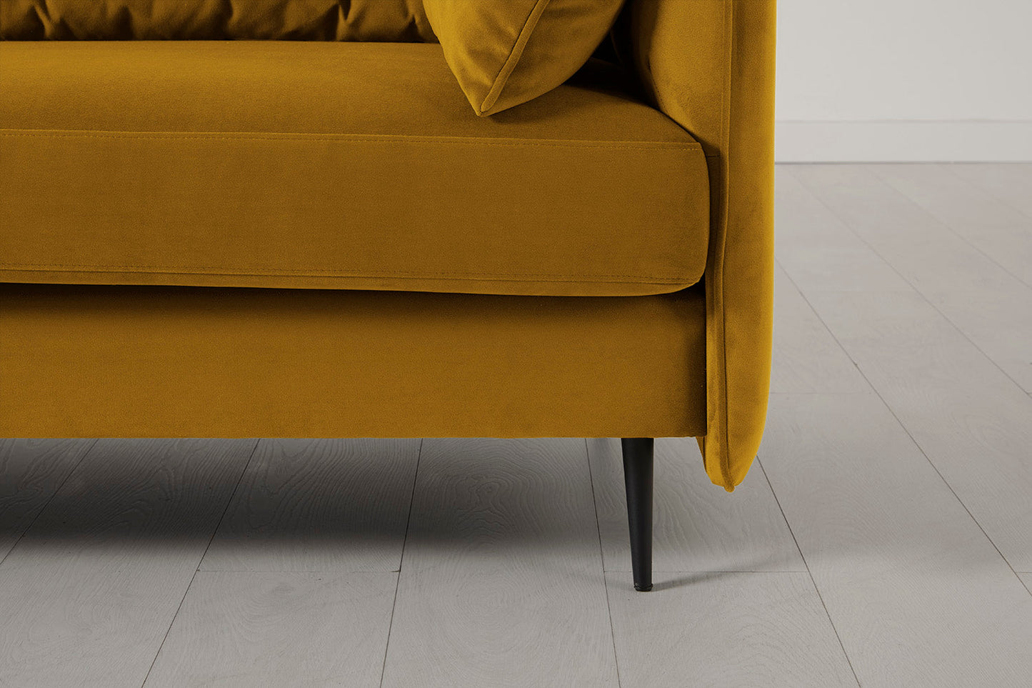 Model 19 2 Seater Sofa, Mustard