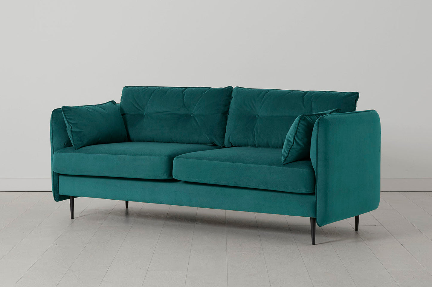 Model 19 3 Seater Sofa, Kingfisher