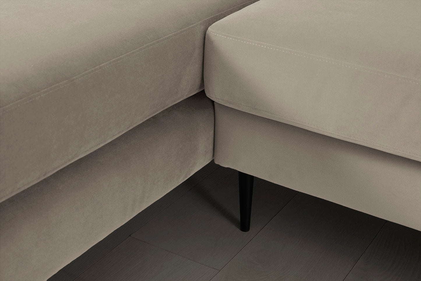 Model 19 3 Seater Right Chaise Sofa