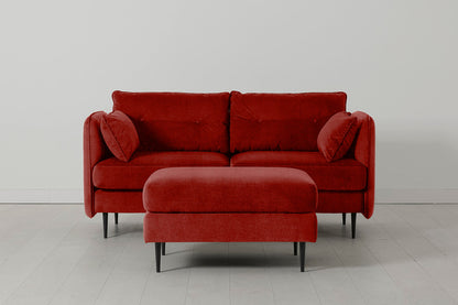 Model 19 2 Seater Sofa with Ottoman, Harissa — Model 19 - 2 Seater - Harissa 02
