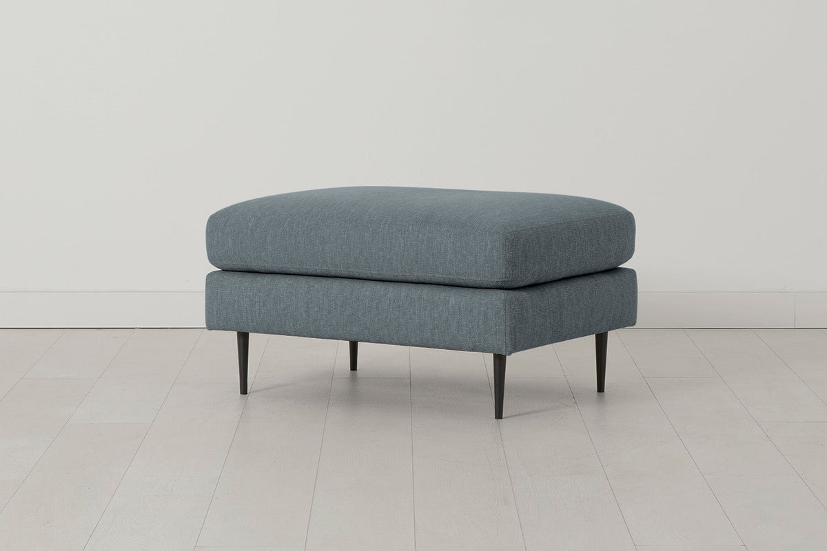 Model 19 Ottoman, Marine — Side View