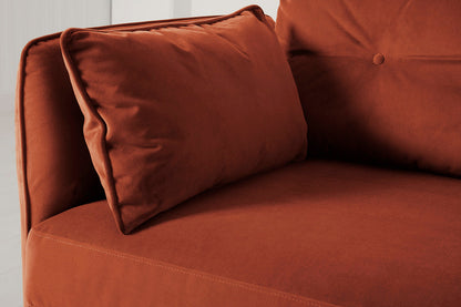 Model 19 Loveseat, Brick - Detail 06