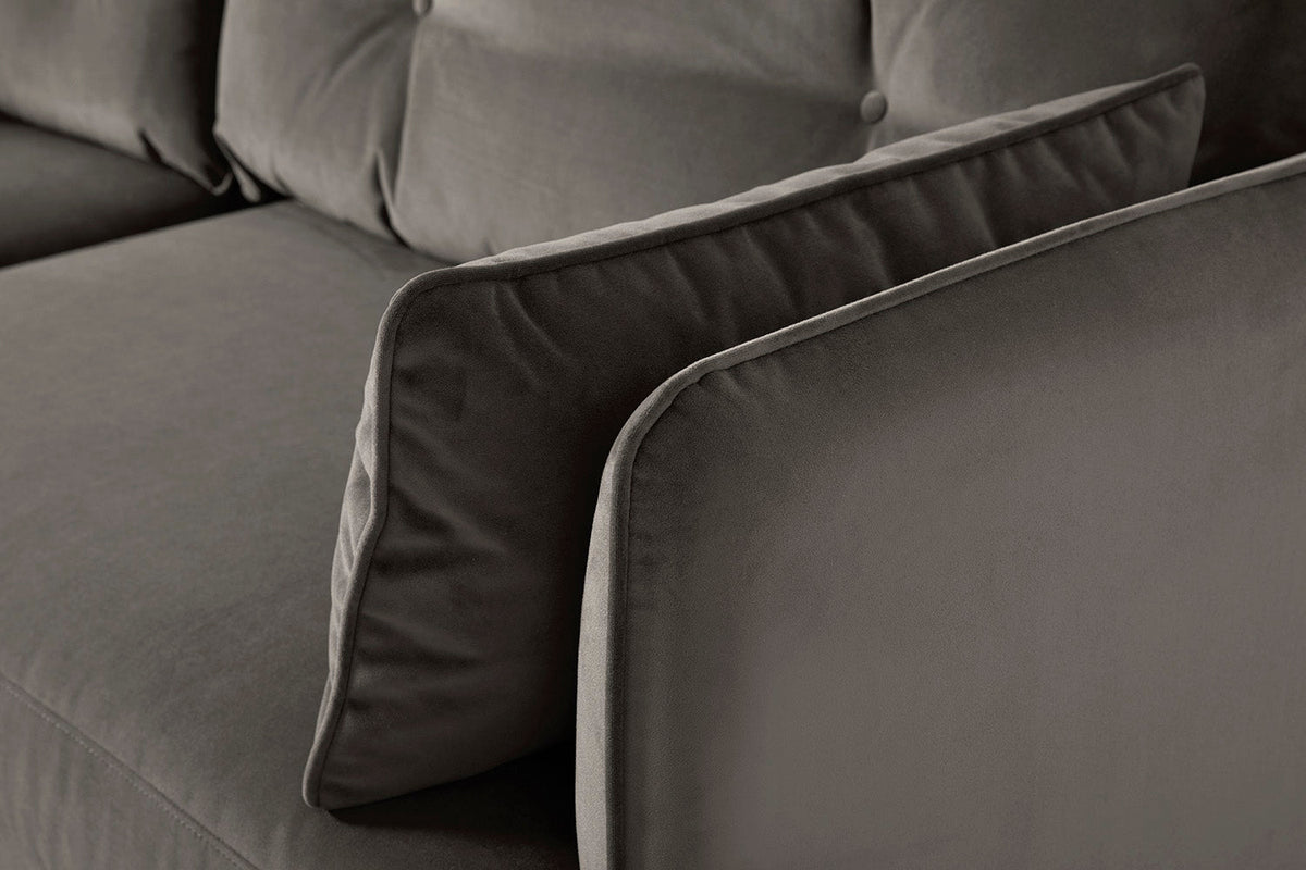 Model 19 3 Seater Sofa with Ottoman, Elephant