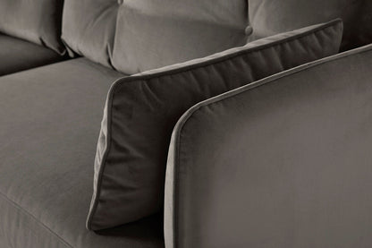Model 19 3 Seater Sofa with Ottoman, Elephant