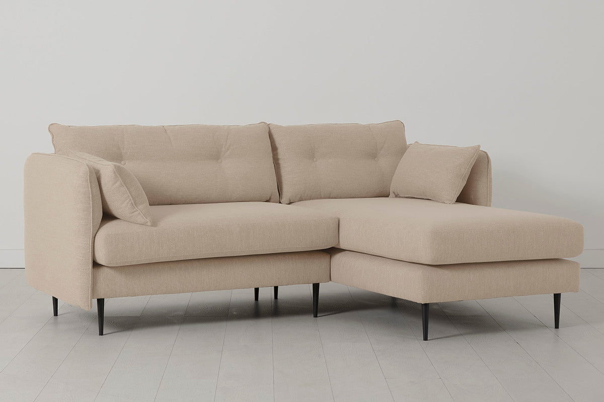 Model 19 3 Seater Right Chaise Sofa, Oatmeal — Model 19 - Right Chaise Sofa - Oatmeal 02