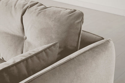 Model 19 2 Seater Sofa with Ottoman, Chalk — Model 19 - Detail - Chalk 03
