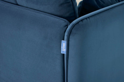 Model 19 2 Seater Sofa, Teal — Model 19 - Detail - Teal 04