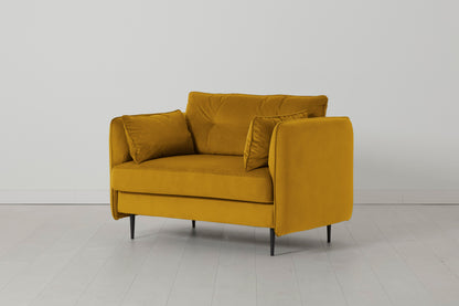 Model 19 Loveseat Sofa, Mustard — Model 19 - Loveseat - Mustard 04