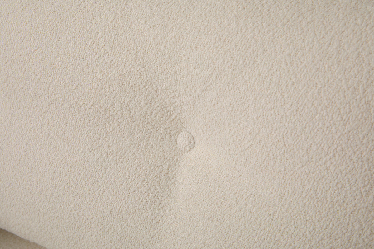 Model 19 Loveseat Sofa, Ivory — Model 19 - Detail - Ivory 07