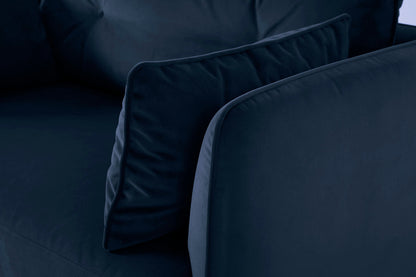 Model 19 Loveseat Sofa, Indigo — Model 19 - Detail - Indigo 11