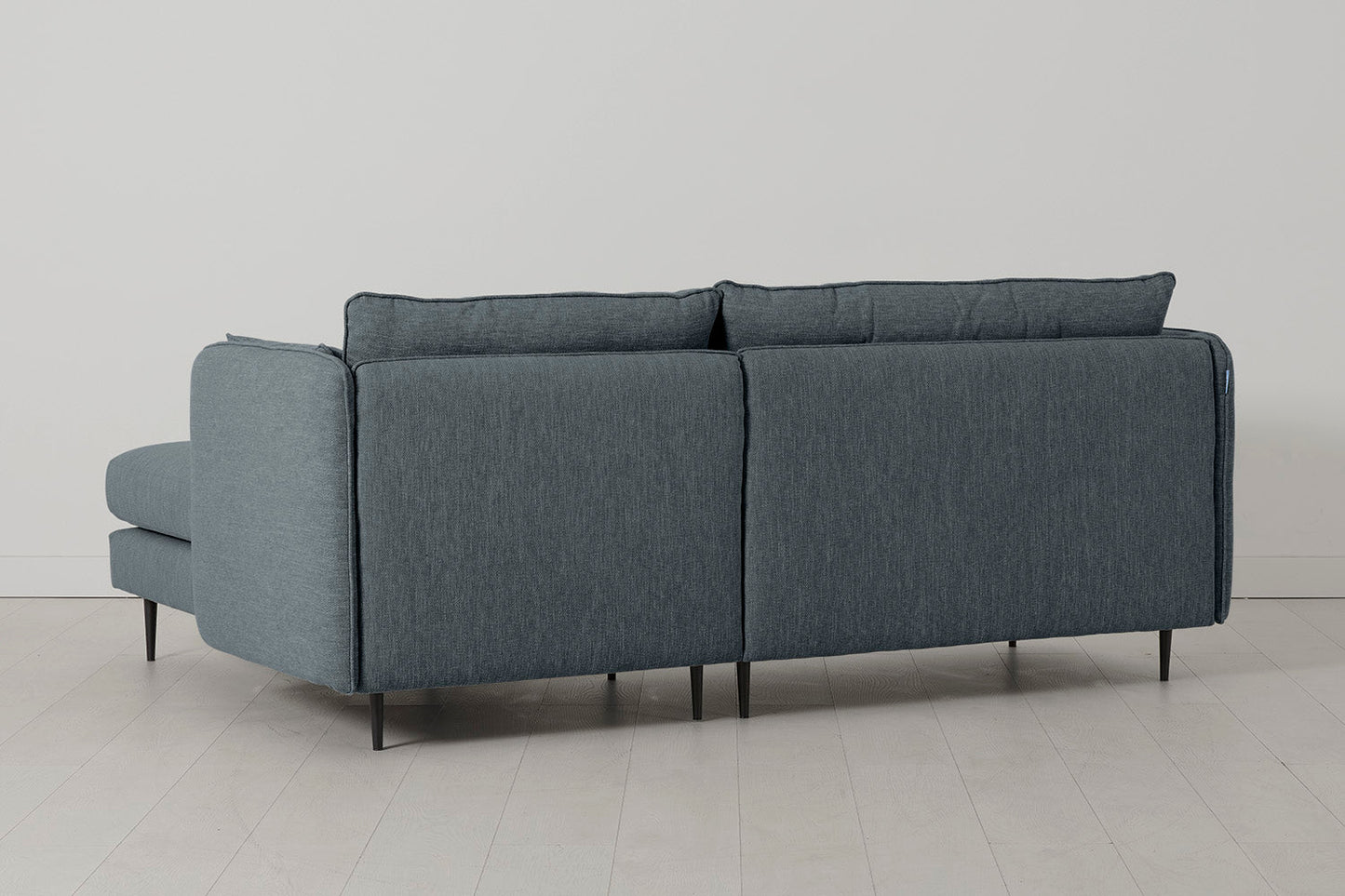 Model 19 3 Seater Right Chaise Sofa, Marine