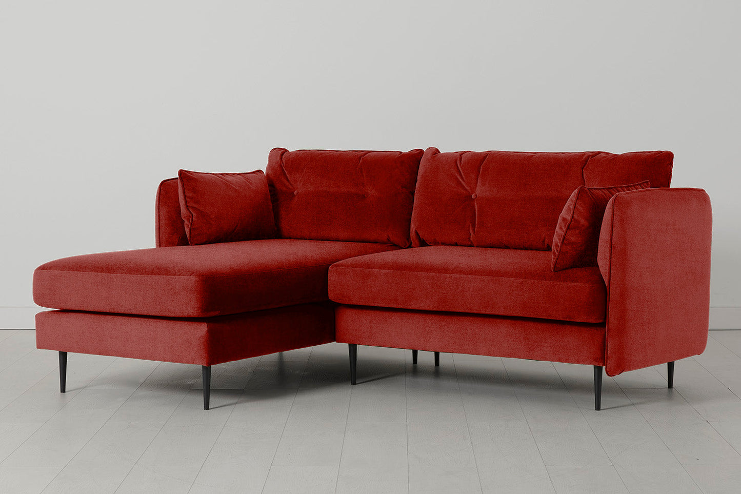 Model 19 3 Seater Left Chaise Sofa, Harissa