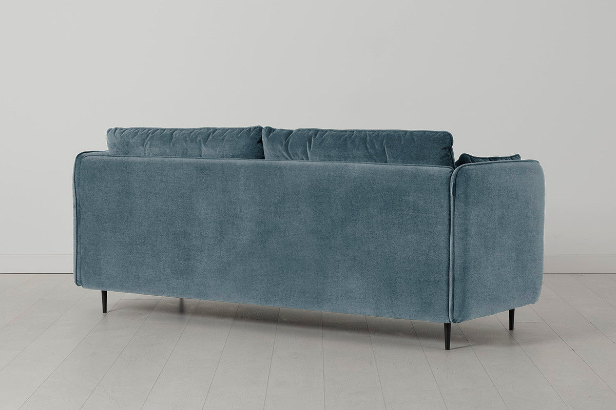 Model 19 3 Seater Sofa with Ottoman, Hydro