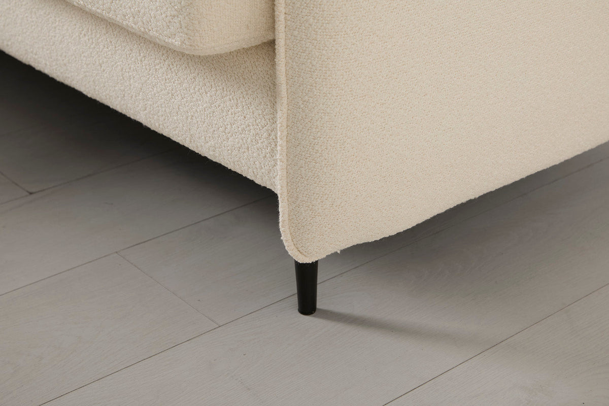 Model 19 Loveseat Sofa, Ivory — Model 19 - Detail - Ivory 03