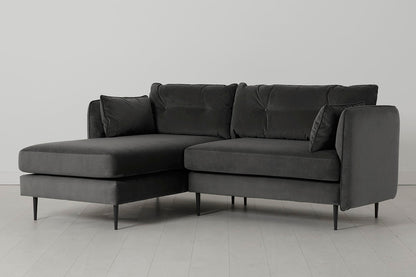 Model 19 3 Seater Left Chaise Sofa, Charcoal — Model 19 - Left Chaise Sofa - Charcoal 02