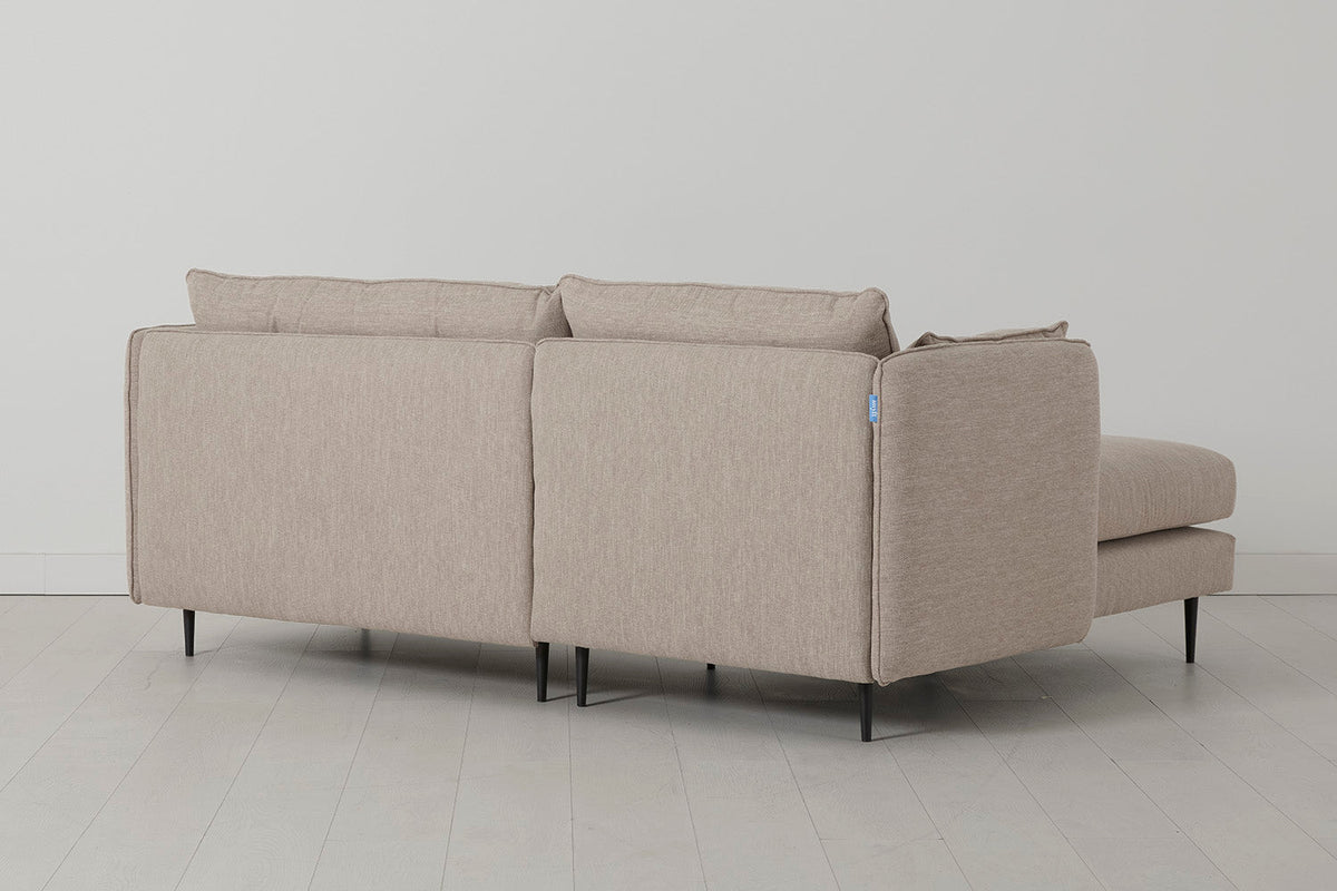 Model 19 3 Seater Left Chaise Sofa, Pumice — Model 19 - Left Chaise Sofa - Pumice 03