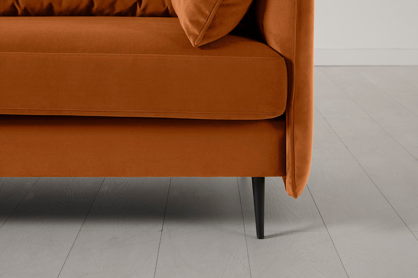 Model 19 3 Seater Sofa with Ottoman, Bronze