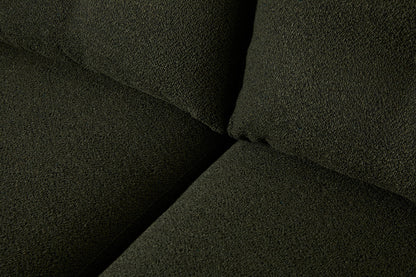 Model 19 3 Seater Sofa with Ottoman, Fern