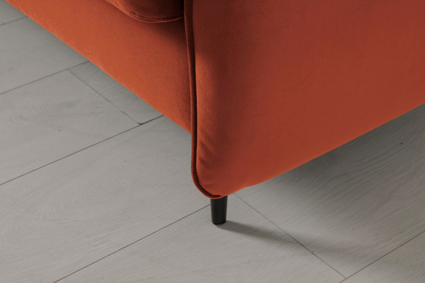 Model 19 3 Seater Sofa, Brick