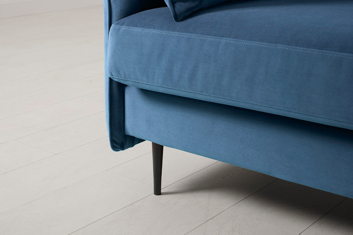 Model 19 2 Seater Sofa, Teal — Model 19 - Detail - Teal 05