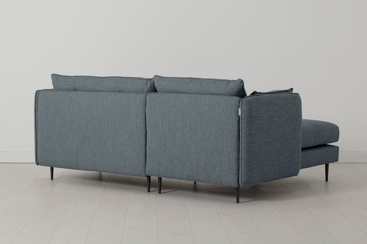 Model 19 3 Seater Left Chaise Sofa, Marine