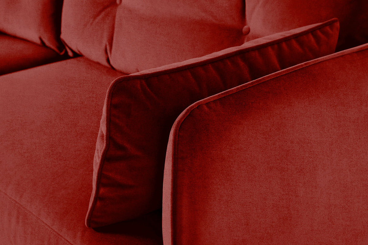 Model 19 3 Seater Sofa with Ottoman, Harissa