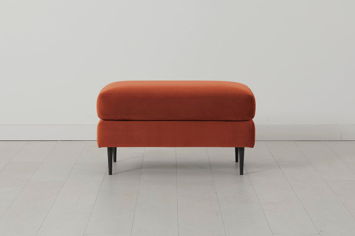 Model 19 Ottoman, Brick — Model 19 - Ottoman - Brick 01