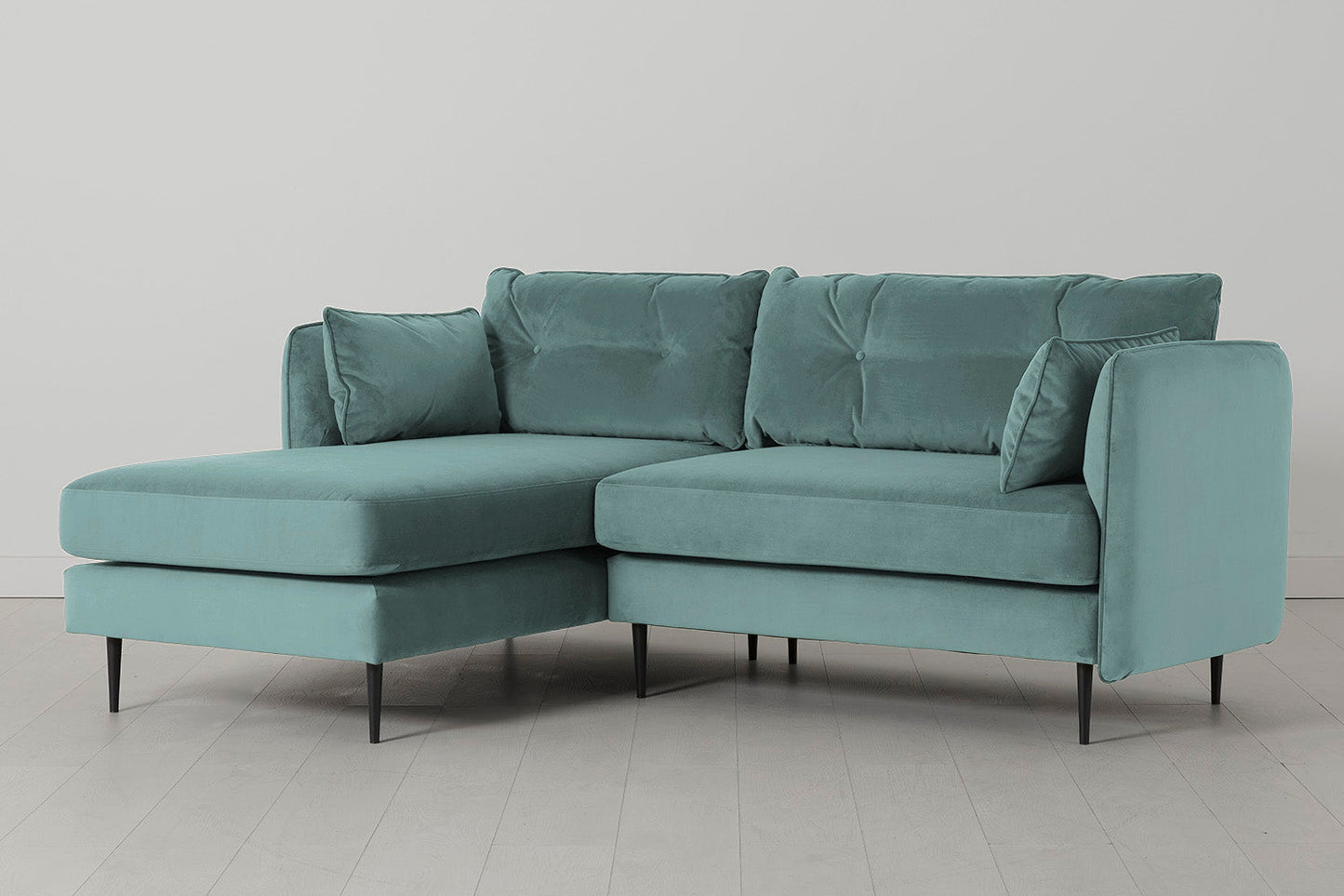 Model 19 3 Seater Left Chaise Sofa, Airforce