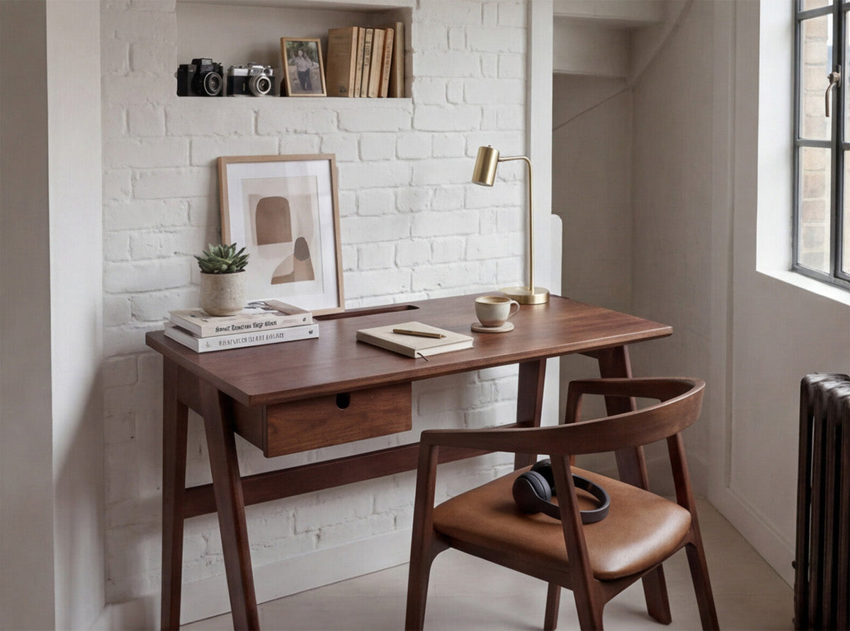Desk 02, Walnut