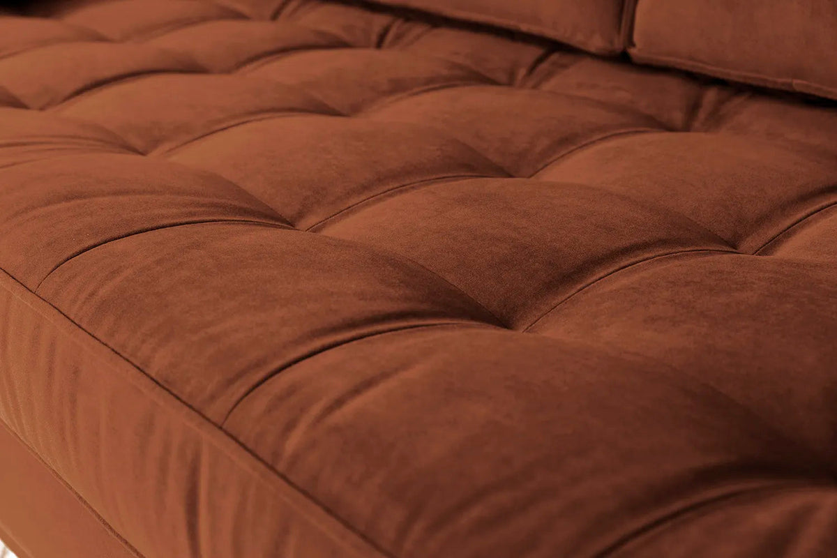 Model 02 2-Seater Sofa, Umber