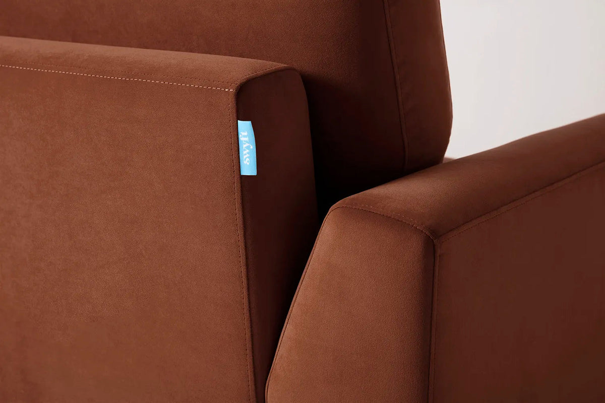 Model 05 Loveseat, Oak / Umber