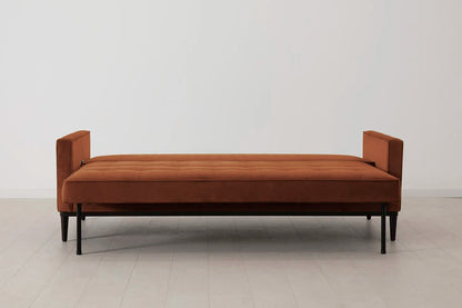 Model 02 Sofa Bed 3 Seater, Umber